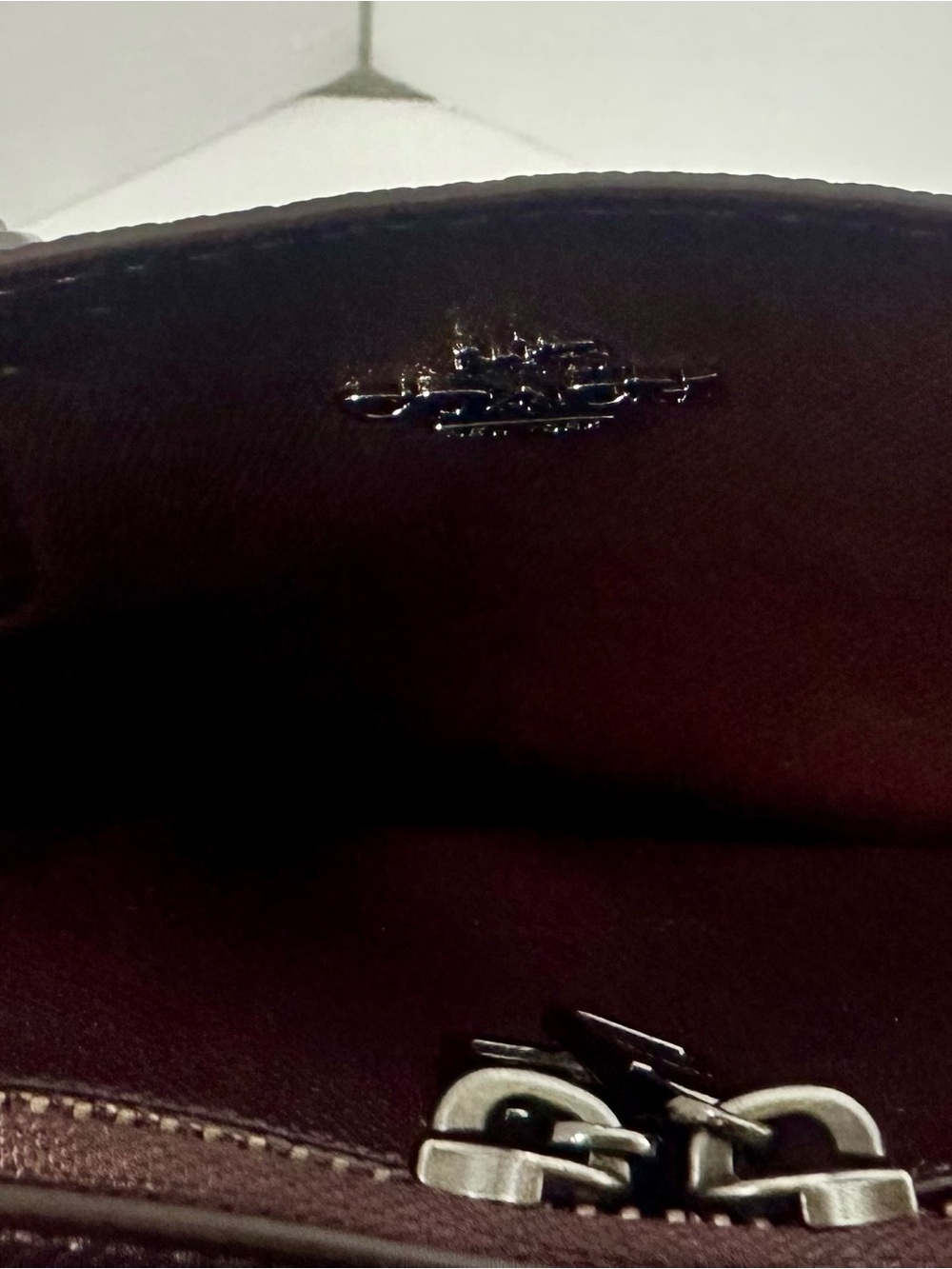 COACH Quinn Satchel Pebble Leather Hand/Shoulder/Crossbody 30951 Heather Gray - Picture 5 of 14